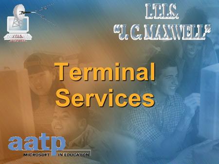 Terminal Services. Sommario Introduzione al Terminal Services Introduzione al Terminal Services Funzioni di un Terminal Server in una rete Windows 2000.
