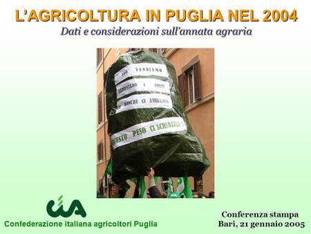 Confederazione italiana agricoltori Puglia