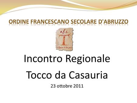 Ordine Francescano Secolare d'Abruzzo