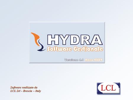 Software realizzato da LCL Srl – Brescia – Italy.