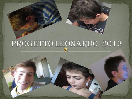 Progetto leonardo 2013.