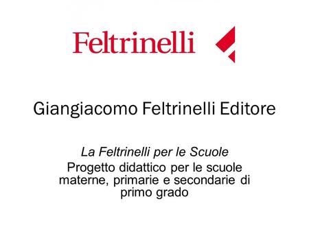 Giangiacomo Feltrinelli Editore