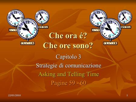 Italiano 1 -- Cap Strategie di comunicazione