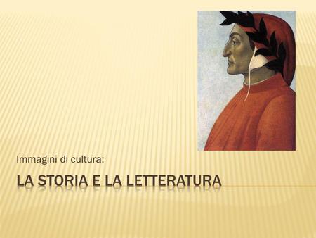 Immagini di cultura: Litaliano è una lingua romanza derivata dal _____. latino.