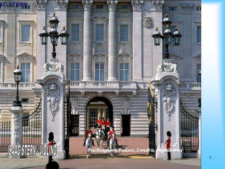 1 ISAAC STERN Buckingham Palace, Londra, Inghilterra.