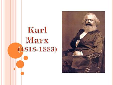 Karl Marx (1818-1883).
