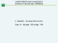 CARATTERISTICHE CHIMICHE E CHIMICO-FISICHE DEL TERRENO L. Giardini – A come A GRONOMIA Cap. 8 – da pag. 125 a pag. 139.