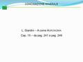 CONCIMAZIONE MINERALE L. Giardini – A come A GRONOMIA Cap. 15 – da pag. 241 a pag. 249.