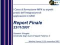 Giovanni d’Angelo Università degli studi di Napoli Federico II I Corso di formazione INFN su aspetti pratici dell'integrazione di applicazioni in GRID.
