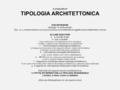 A proposito di TIPOLOGIA ARCHITETTONICA DUE DEFINIZIONI Tipologia: “lo studio dei tipi” Tipo: SM, est. schema ideale a cui si può ricondurre una moltitudine.