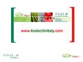 Www.biotechInItaly.com. Vuoi promuovere la tua azienda biotech all’estero? Vuoi essere sempre aggiornato sull’andamento del settore nei mercati maturi.