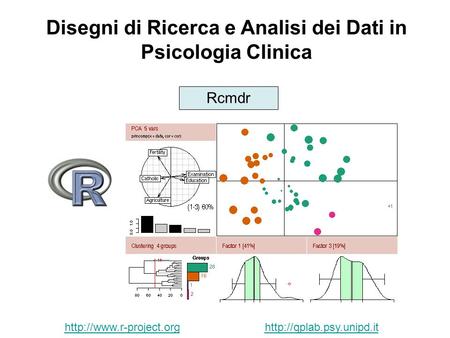 Disegni di Ricerca e Analisi dei Dati in Psicologia.