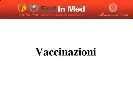 Vaccinazioni.