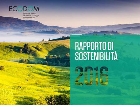 FACTS & FIGURES Ecodom è il più grande Sistema Collettivo Italiano
