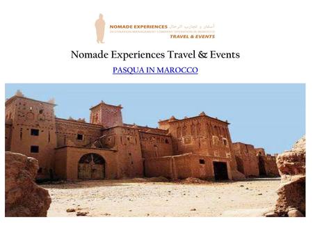 Nomade Experiences Travel & Events