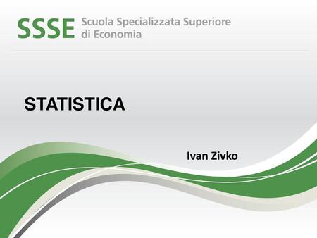 STATISTICA Ivan Zivko.