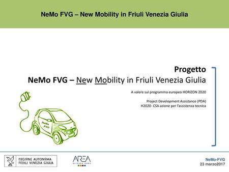NeMo FVG – New Mobility in Friuli Venezia Giulia