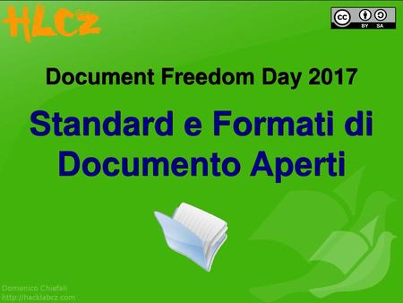 Standard e Formati di Documento Aperti