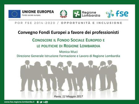 Convegno Fondi Europei a favore dei professionisti