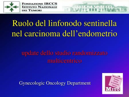 Gynecologic Oncology Department