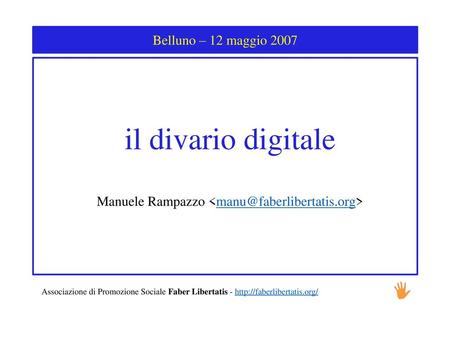 il divario digitale Manuele Rampazzo
