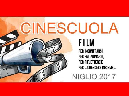 I.P.I.A. NIGLIO FRATTAMAGGIORE CINESCUOLA Sotto Copertura ANNO SCOLASTICO 2016/2017.