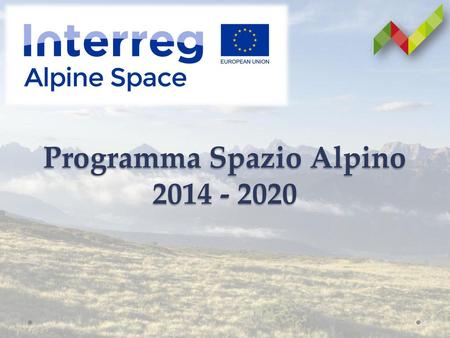 Programma Spazio Alpino