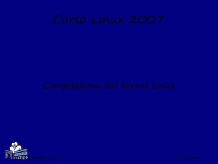 Compilazione del kernel Linux