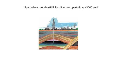 Il petrolio e i combustibili fossili: una scoperta lunga 3000 anni