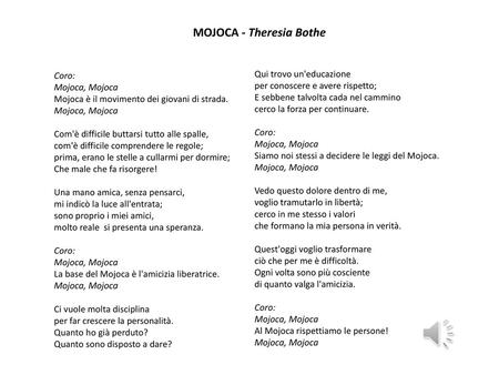 MOJOCA - Theresia Bothe
