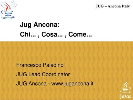 Jug Ancona: Chi... , Cosa... , Come...