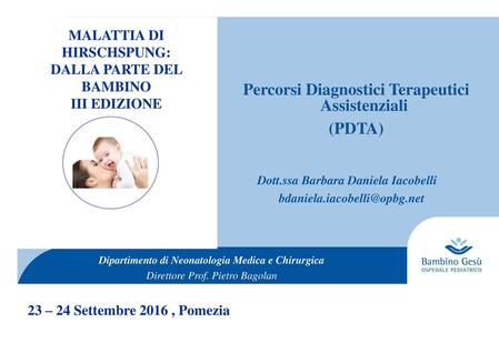Percorsi Diagnostici Terapeutici Assistenziali (PDTA)