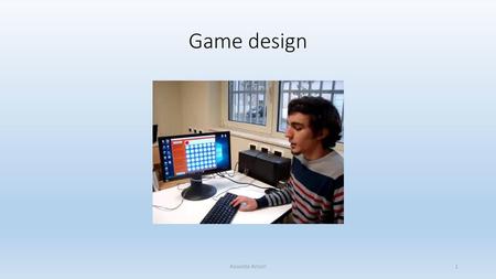 Game design Assunta Arcuri.