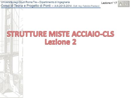 STRUTTURE MISTE ACCIAIO-CLS