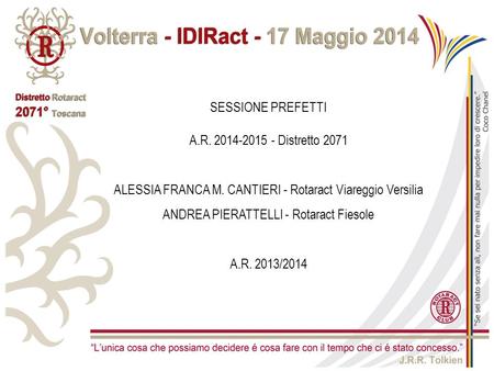 ALESSIA FRANCA M. CANTIERI - Rotaract Viareggio Versilia