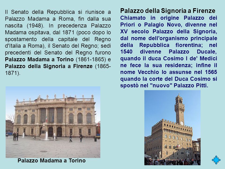 I palazzi del potere palazzo madama palazzo montecitorio for Nascita del parlamento italiano
