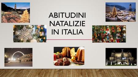 Abitudini natalizie in italia