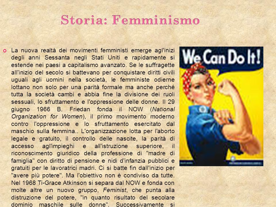 Storia: Femminismo