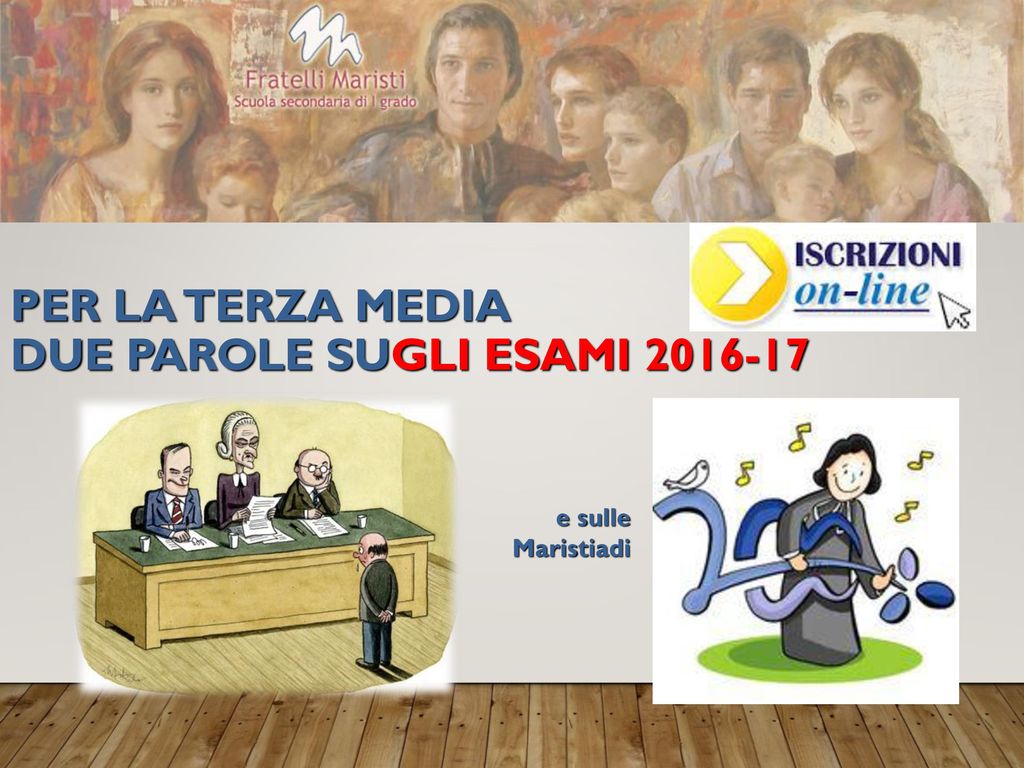 Per La Terza Media Due Parole Sugli Esami Ppt Video Online Scaricare