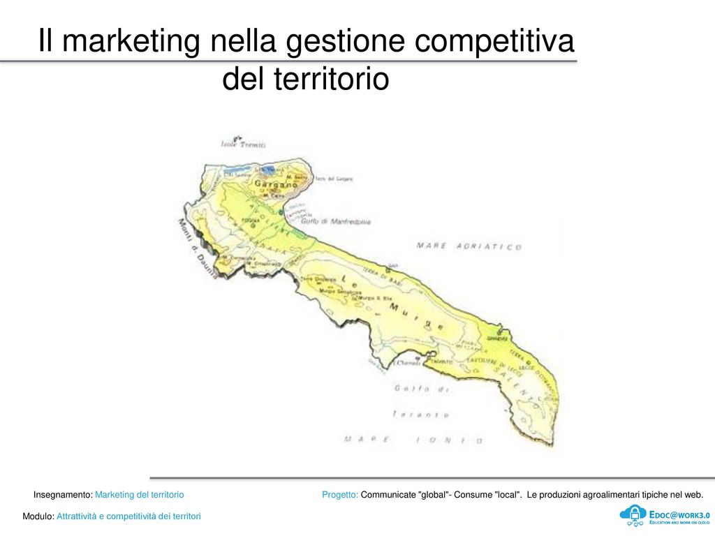 Il marketing nella gestione competitiva del territorio