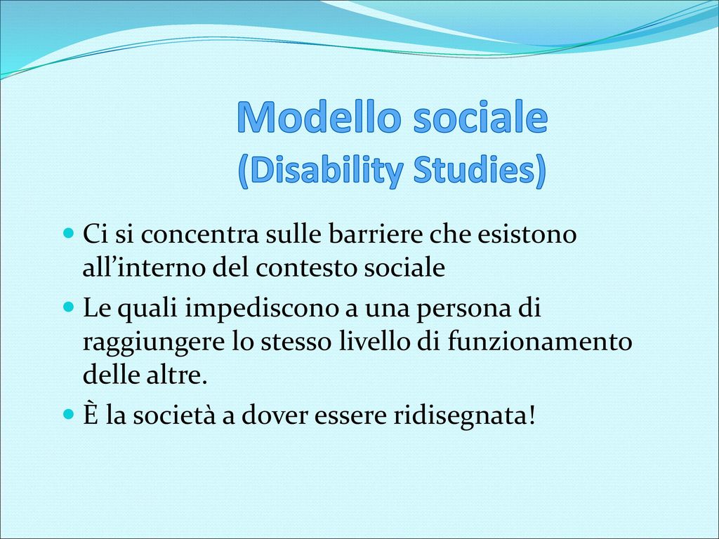 Modello sociale (Disability Studies)