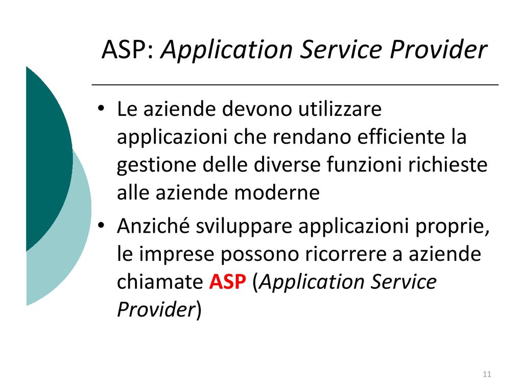 ASP: Application Service Provider