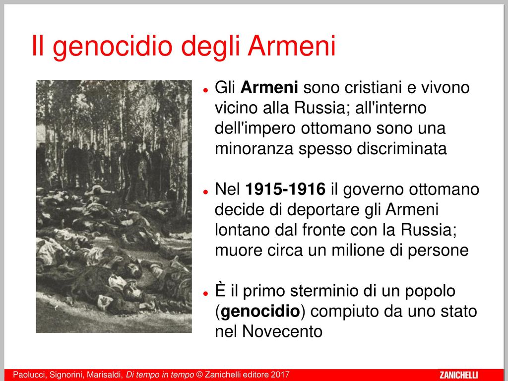 Il genocidio degli Armeni