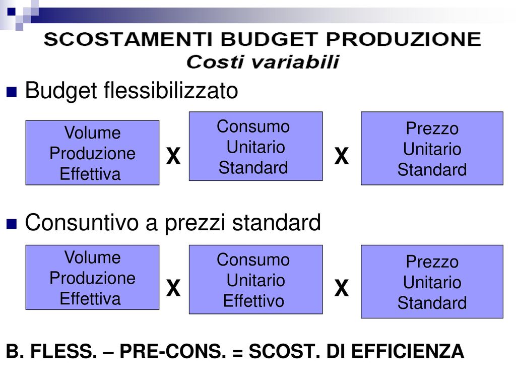 Budget flessibilizzato