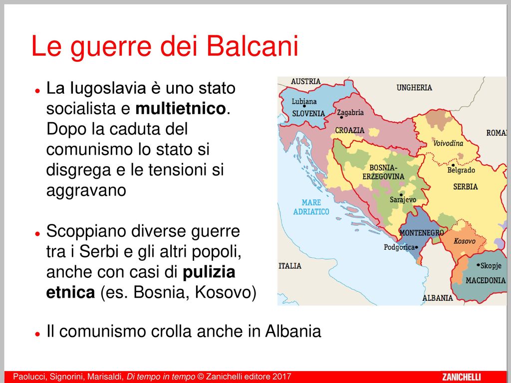 Le guerre dei Balcani