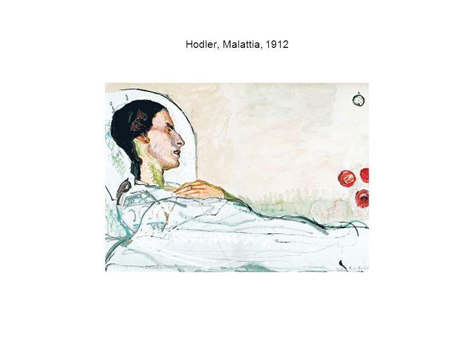 Hodler, Malattia, 1912