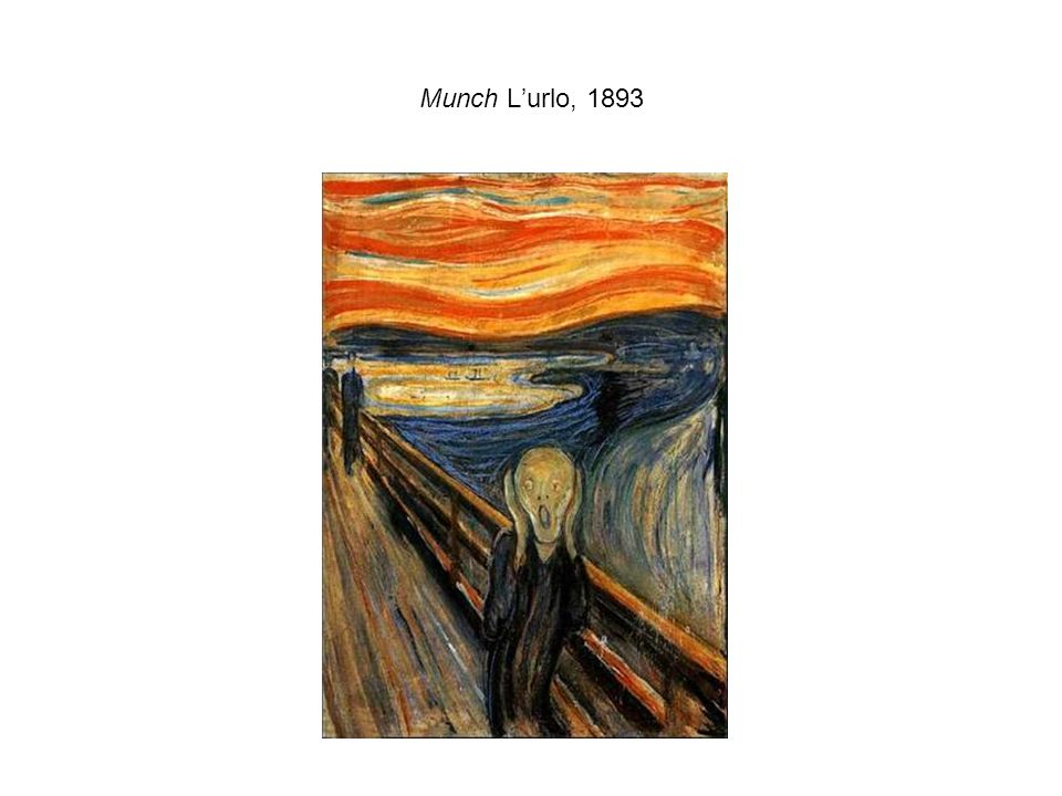Munch L’urlo, 1893