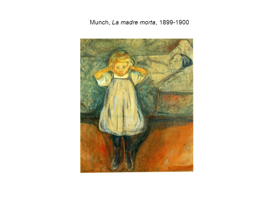 Munch, La madre morta,