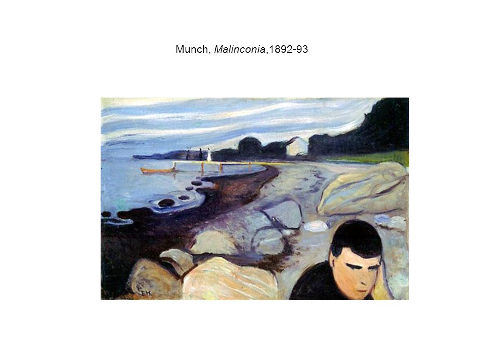 Munch, Malinconia,