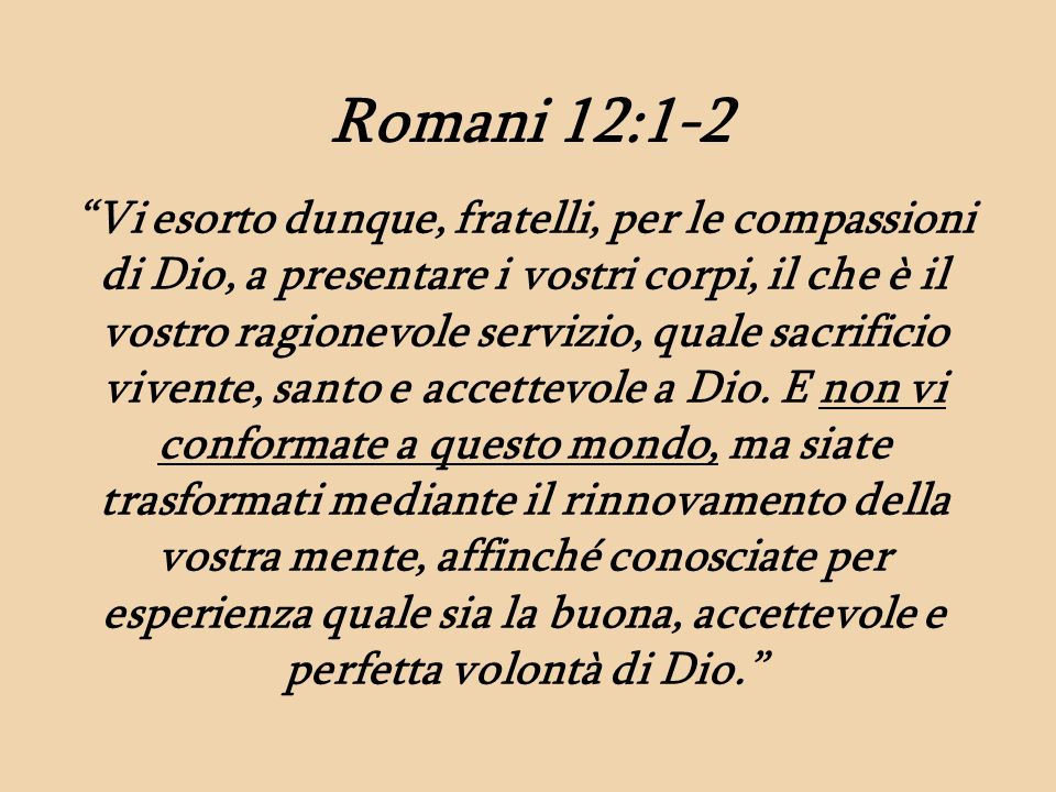 Romani 12:1-2